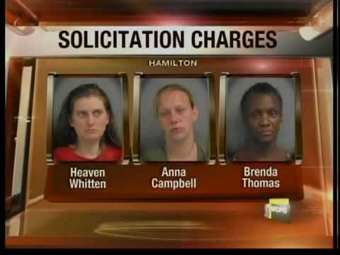 Five arrested in Hamilton prostitution sting Prostitutes Hamilton